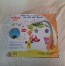 Star Projector Night Light Musical Crib Mobile Kiddo Lab New