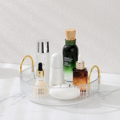 Aveniee Rotating Makeup Organizer for Vanity, Large Perfume Skincare Organize...