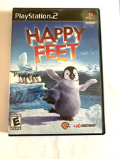 Happy Feet Sony PlayStation 2 PS2 Game Complete CIB Tested Very Good Regular