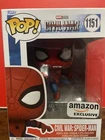 Funko Pop Civil War Spider-Man Amazon Exclusive 1151