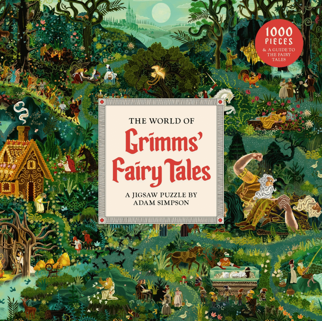 Laurence King The World of Grimms Fairy Tales 1000 piece jigsaw puzzle