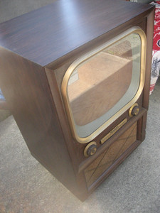 Vintage Television Bar Cart 