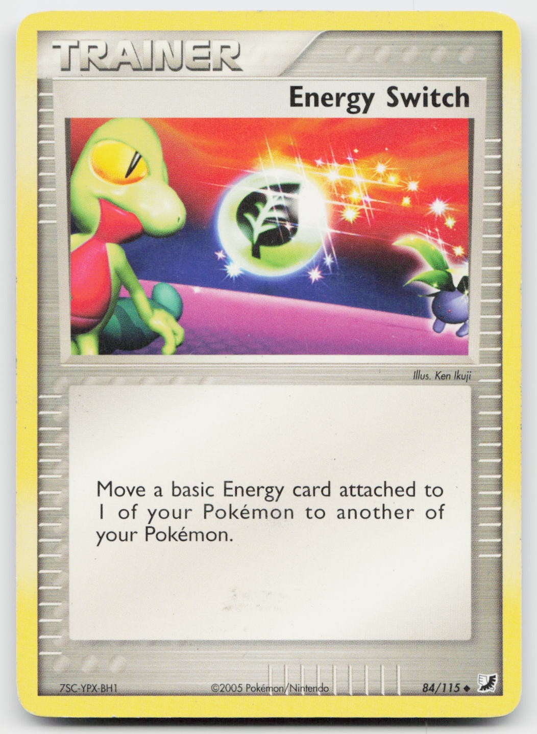 Energy Switch 84/115 Uncommon Unseen Forces Pokemon Lightly Played