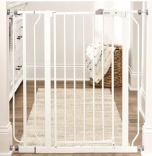 Regalo Extra Tall Adjustable Safety Gate White 73.66-92.71cm 91.44cm