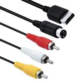 5.58ft Composite RCA Cable for Sega Dreamcast - Perfect Gaming Upgrade