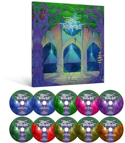 KSCOPE IMPORT Ozric Tentacles - Through The Magick Valley - 9CD+DVD & Hardbound Book [New CD]