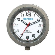 Oxford Analogue Clock Titanium