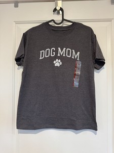 Modern Lux Dog Mom Gray T-shirt Women’s Size XS-NWT