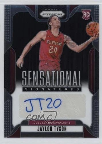 2024-25 Panini Prizm Sensational Signatures Jaylon Tyson #SS-JTC Rookie Auto RC