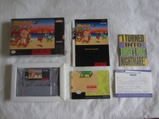 Spanky's Quest SNES Super Nintendo CIB 100% Complete + Poster 1992 Natsume RARE