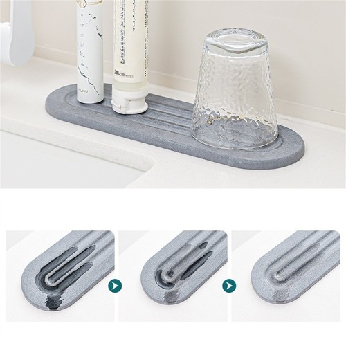 3Pcs Diatomite Trays for Stylish Home Organization and Moisture Control - Picture 6 of 19