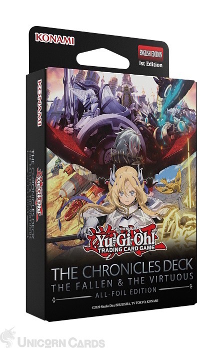 YuGiOh! The Chronicles Deck: The Fallen & The Virtuous (All-Foil Edition)