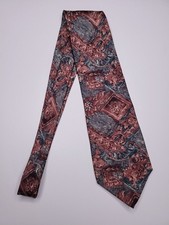 Bill Blass Mens Formal Necktie 58"Lx3.75"W Multicolor Neck Tie