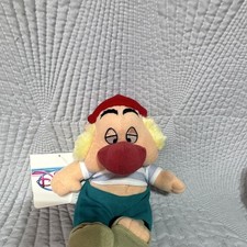 Disney Store Peter Pan Smee Mini Bean Bag Beanbag Plush 8 in 1999 Vintage
