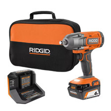 18V Cordless 1/2 In. Impact Wrench Kit with 4.0 Ah Battery and Charger