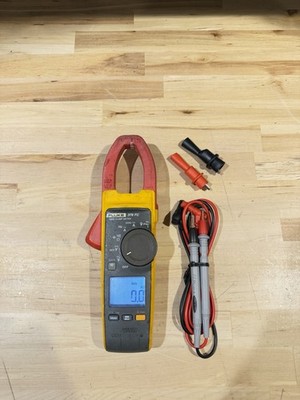 FLUKE 376FC WIRELESS TRUE RMS AC/DC CLAMP METER W/LEADS - SHIPS FAST