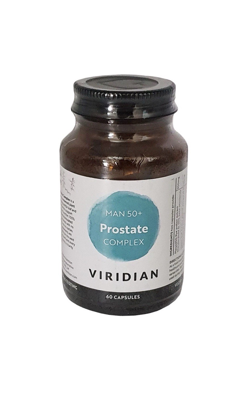 Viridian Prostate Complex 60 C 2 = 120 Capsules Men Over 50 BBE:03/2028