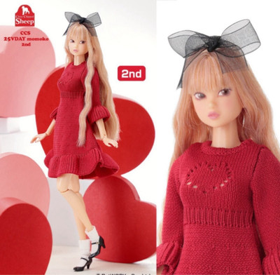 Sekiguchi CCS 25V Day 2nd Momoko Doll Full Set Neu Ungeöffnet