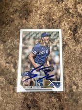Scott Barlow Signed 2023 Topps Auto Kansas City Royals # 9