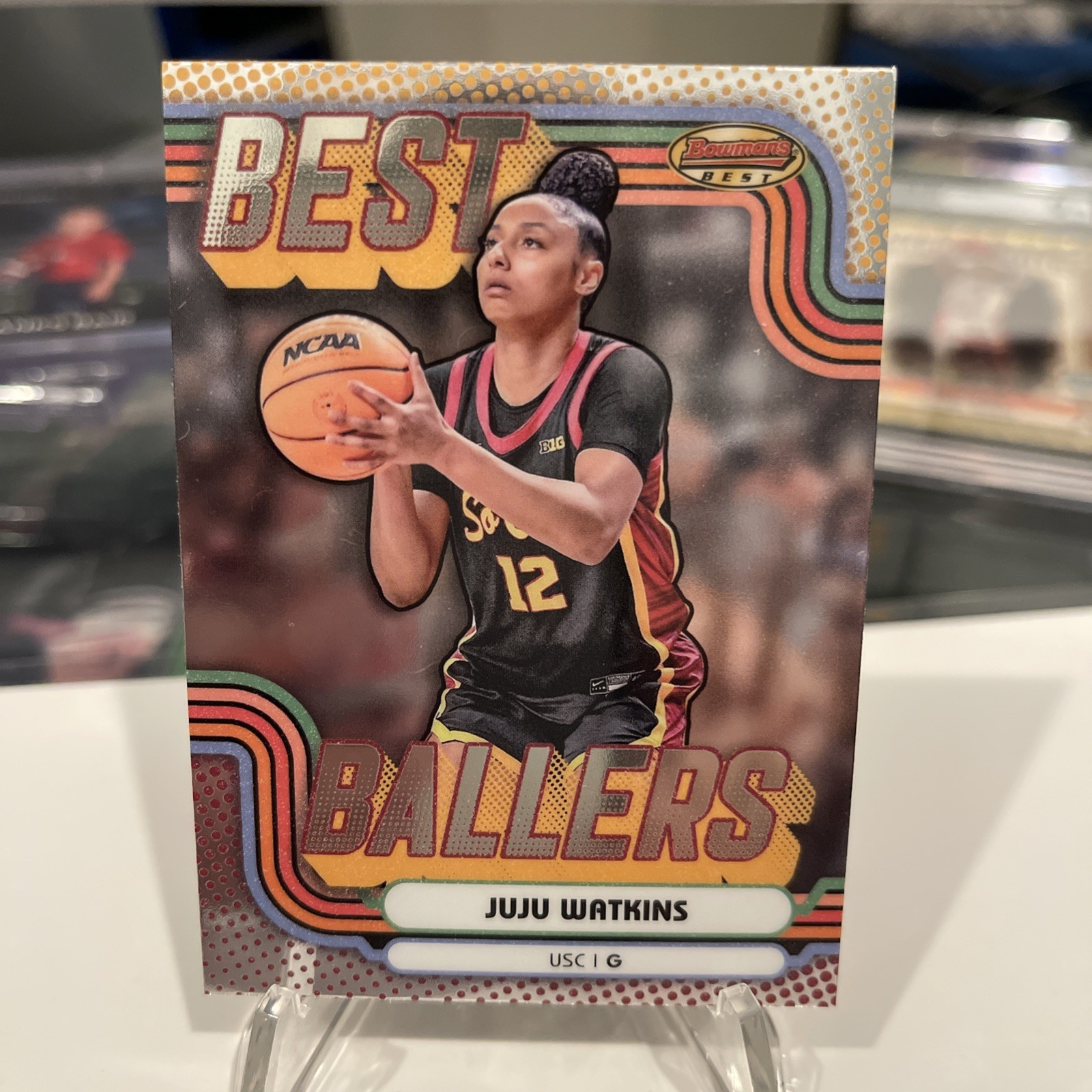 JuJu Watkins 2024 Bowman Best USC Trojans Rookie Card RC