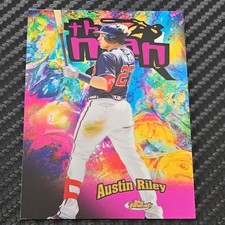 2020 Topps Finest Austin Riley 1998 The Man #FTM-15 Braves