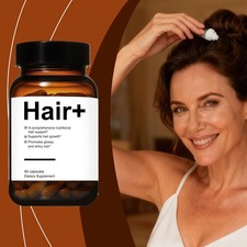 Hair Growth Supplements 60 Capsules Pills For Scalp Balance Thickening Support