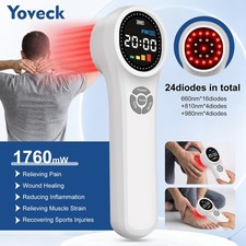 Cold Laser Therapy Device 1760mW 24Diode 660/810/980nm for Arthritis Pain Relief