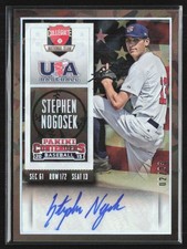 Stephen Nogosek 2015 Panini Contenders USA Ticket Auto /23 #54 USA