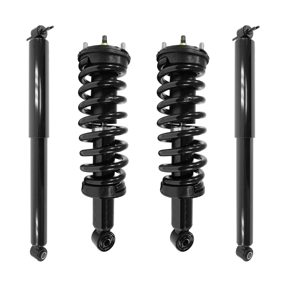2004-2012 Chevrolet Colorado RWD Front Complete Struts & Rear Shock Absorbers Foto 2 de 4