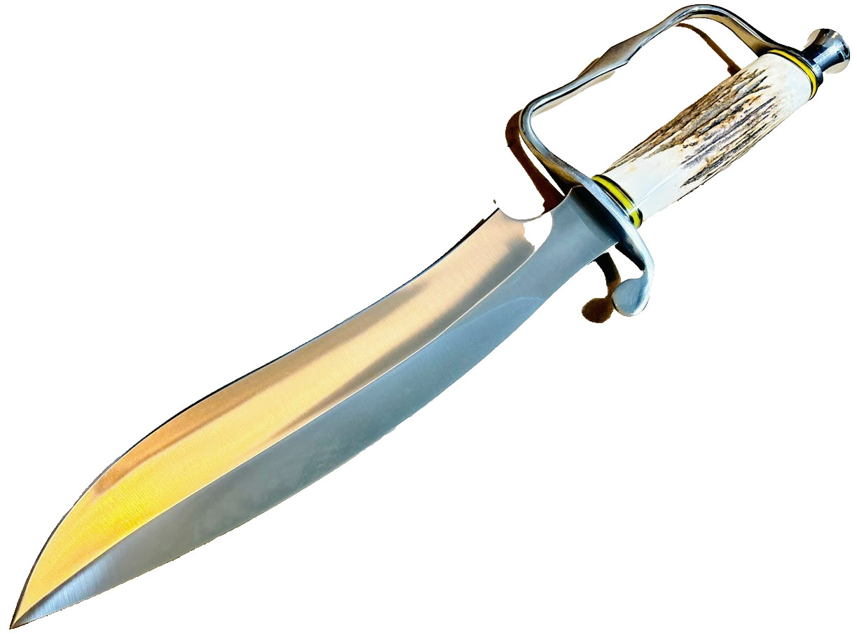 Impact Cutlery Custom Made 19" SASQUATCH BOWIE KNIFE UNUSED Handmade Rare Knives