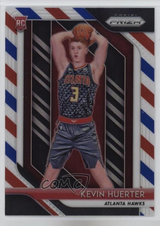 2018-19 Panini Prizm Red White & Blue Prizm Kevin Huerter #68 0t02
