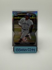 2023 Bowman Chrome The National RODERICK ARIAS NY Yankees Rookie #29 Refractor