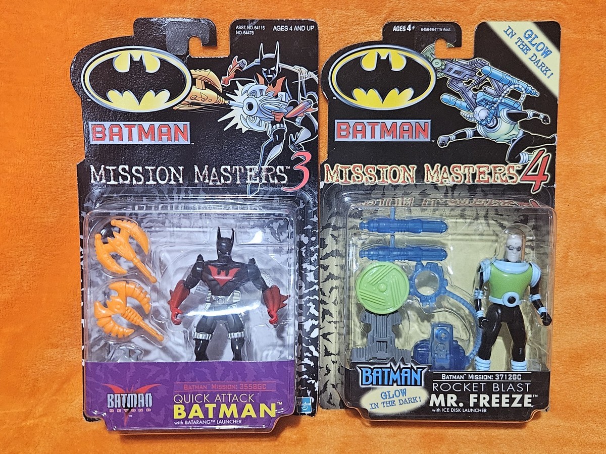 Batman Mission Masters 3 & 4: Quick Attack Batman & Mr. Freeze