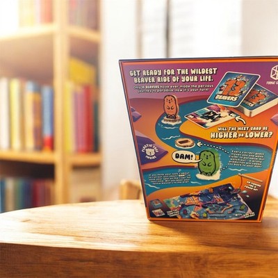 13 Beavers Board Game By Format Games High or Low How Far Can You Go T1023