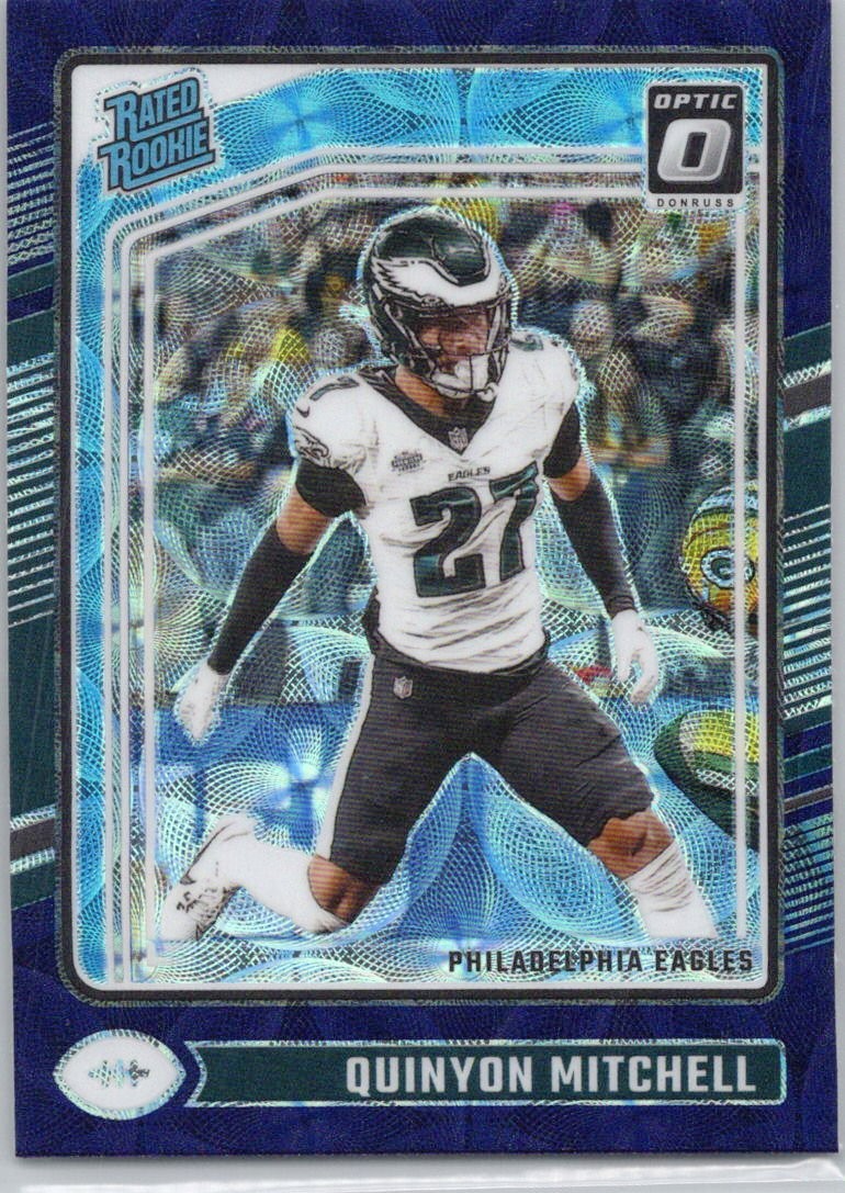 2024 Donruss Optic #282 Quinyon Mitchell Purple Scope