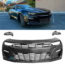 For 19-24 Chevy Camaro SS Style PP Front Bumper Conversion Daytime Running Light