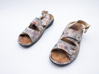 Finn Comfort Damen Sandale Sommerschuh Halbschuh Leder Gr. 37 EU Art. 36337-100