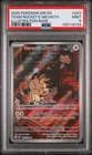 2025 Pokemon Dri En-Destined Rivals #203 Team Rocket'S Meowth Illustration PSA 9