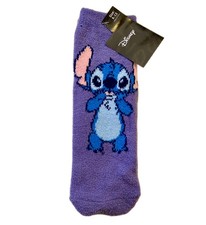 New Women's Disney Stitch Soft Socks Size 9-13