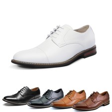 Bruno Marc Men's Classic Modern Oxford Wingtip Lace Dress Shoes for Business