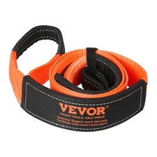 VEVOR Car Tow Cable 3" x 8' Towing Rope 36000 lbs Emergency Heavy Duty Strap