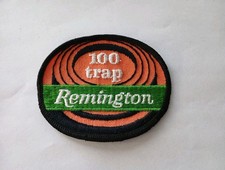 REMINGTON 100 TRAP LOGO PATCH GREAT FOR ANY VINTAGE COLLECTION