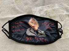 Fauci Face Mask Multicolor Lightweight ~ New