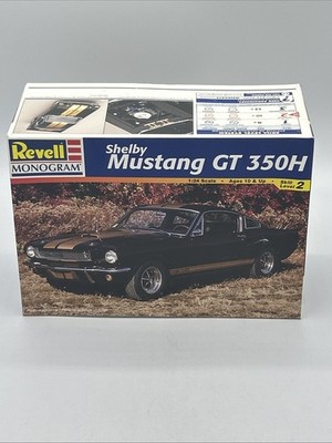 Vtg Revell Monogram Selby Mustang GT 350H Model 1:24 Kit Car 85-2482