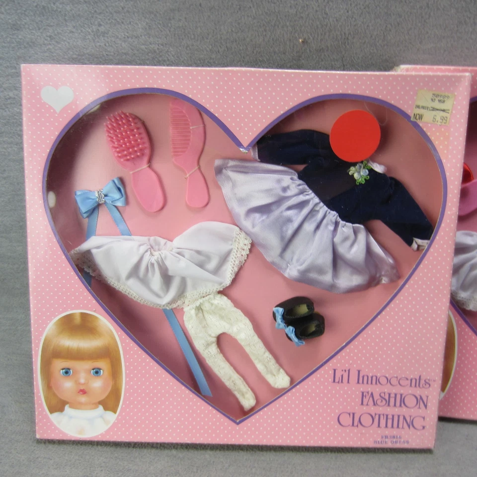 LOTE Effanbee Li'l Innocents Ropa de Moda VESTIDO DE INVIERNO FB3811 Paquete de Moda Foto 3 de 4