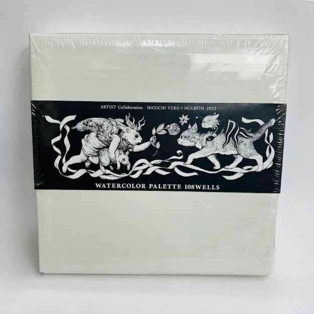 YUKO HIGUCHI x Holbein 2023 LIMITED EDITION WATERCOLOR PALETTE 108 Wells Japan