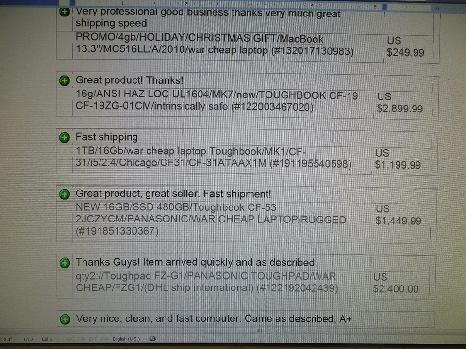NEW/EM7511/FIRSTNET BAND 14 /NEW/16G/1TB/CF-54/TOUGHBOOK/4GLTE/war cheap laptop - Image 2 of 4