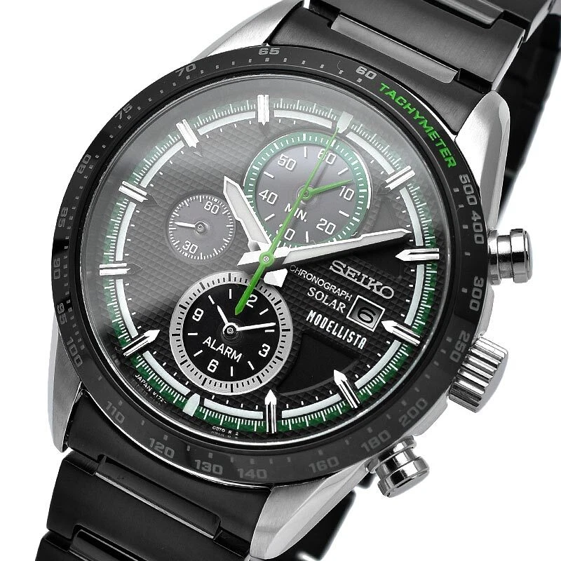 SEIKO SELECTION MODELLISTA Special Edition SBPY173 Solar Chronograph Watch