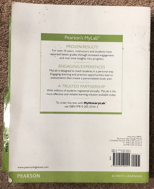 Visions of America 2nd Edition Combined 1 &amp; 2 Volume for sale online eBay