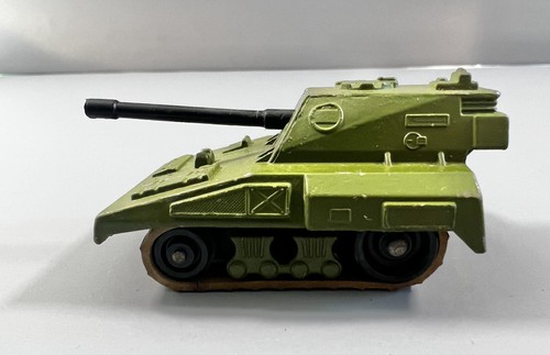 Matchbox Rolamatics No 70 SP Gun Tank grün Army Lesney England 1976 - Bild 6 von 13